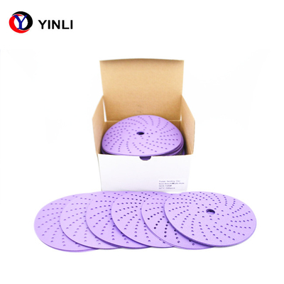 multi-holes  Ceramic Sanding Disc  80 Grit Sandpaper For automatic